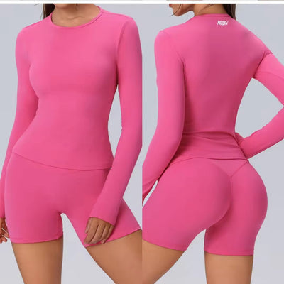 Pink Long Sleeve Top