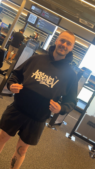 Black Assenev Hoodie